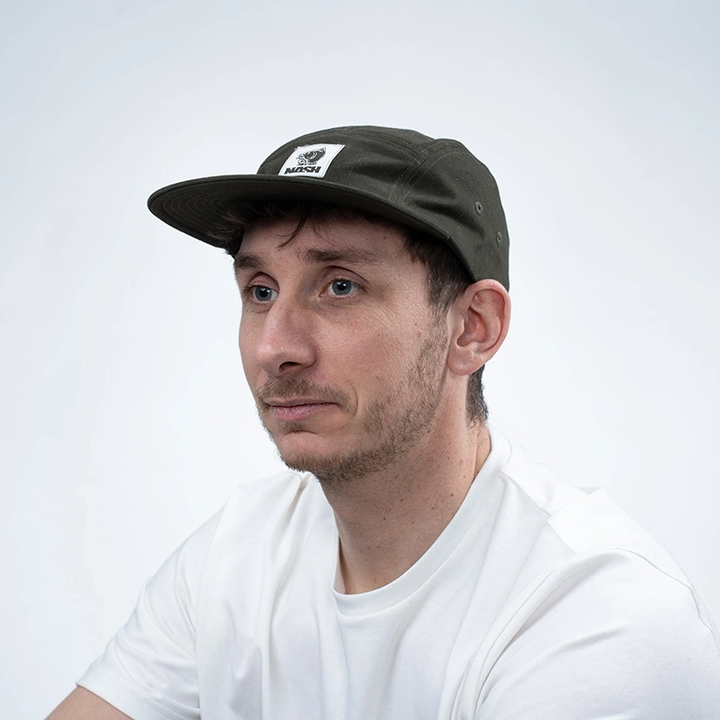 Nash Make It Happen Badge 5 Panel Cap Green